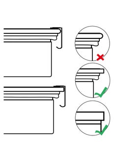 KASTWAVE 2 Pcs Handbag Purse Hanger Hook Alloy Durable Bag Hooks Backpack Hook Desktop Holders  - Image 3