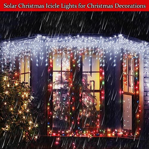 Janchs 304 LED Outdoor Waterproof String Lights for Christmas, Wedding & Party Decor - 8 Modes, Cool White - Image 5