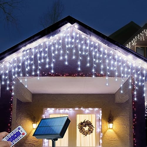 Janchs 304 LED Outdoor Waterproof String Lights for Christmas, Wedding & Party Decor - 8 Modes, Cool White - Image 1