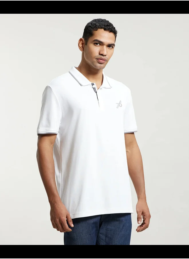 JOCKEY Jockey 3911 Men's Super Combed Cotton Rich Solid Half Sleeve Polo T-Shirt