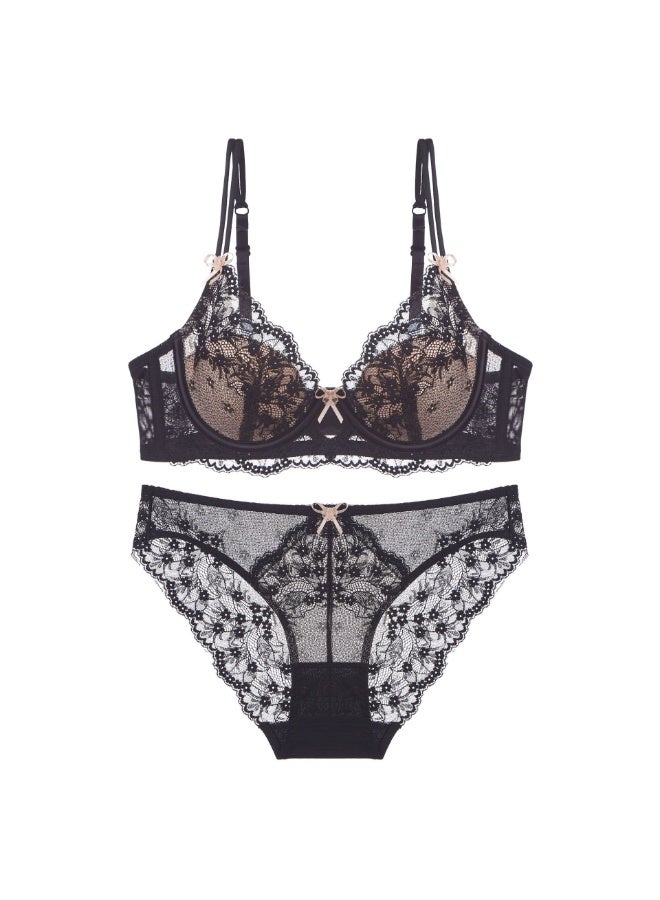 KUYING New Comfortable Skin Friendly And Breathable Lingerie Set Set Of 2  - Image 1