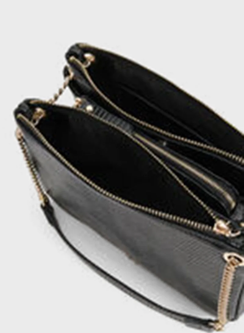 PARFOIS Snow Croc Pattern Crossbody