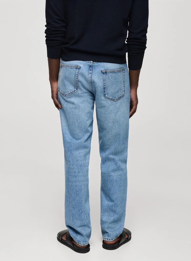 Mango Man Bob Straight Fit Jeans