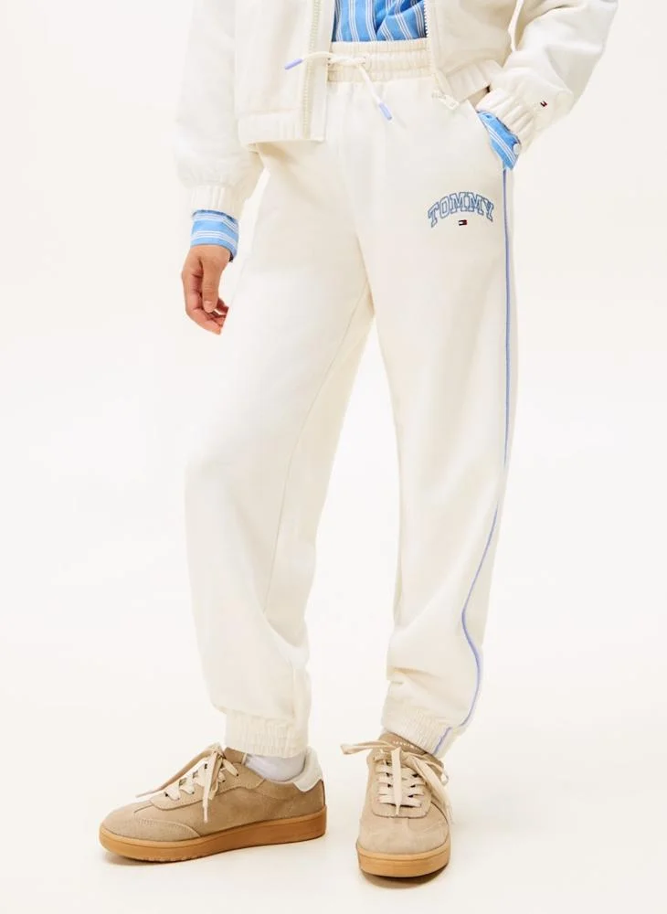 تومي هيلفيغر Kids Varsity Drawstring Sweatpants