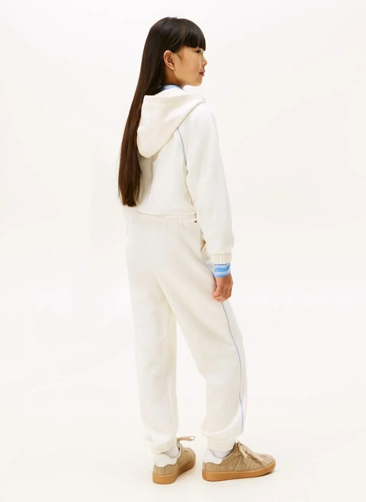 تومي هيلفيغر Kids Varsity Drawstring Sweatpants
