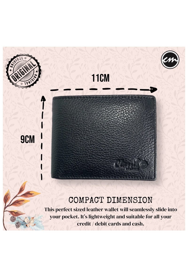 Classic Milano - Classic Milano Wallet for Men - Genuine Leather Card Holder Wallet, RFID Blocking Bifold Mens Wallet with Coin Pouch, Slim Wallet for Men, Durable Man Wallet - Ideal Gift - Image 1