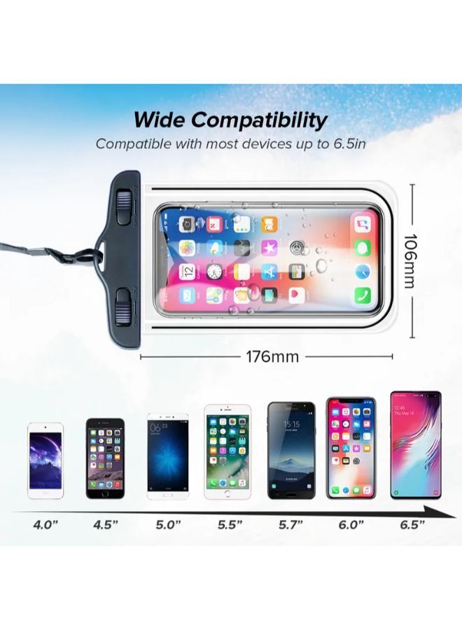 Waterproof Mobile Pouch Mobile Cover Transparent Phone Case - Image 2