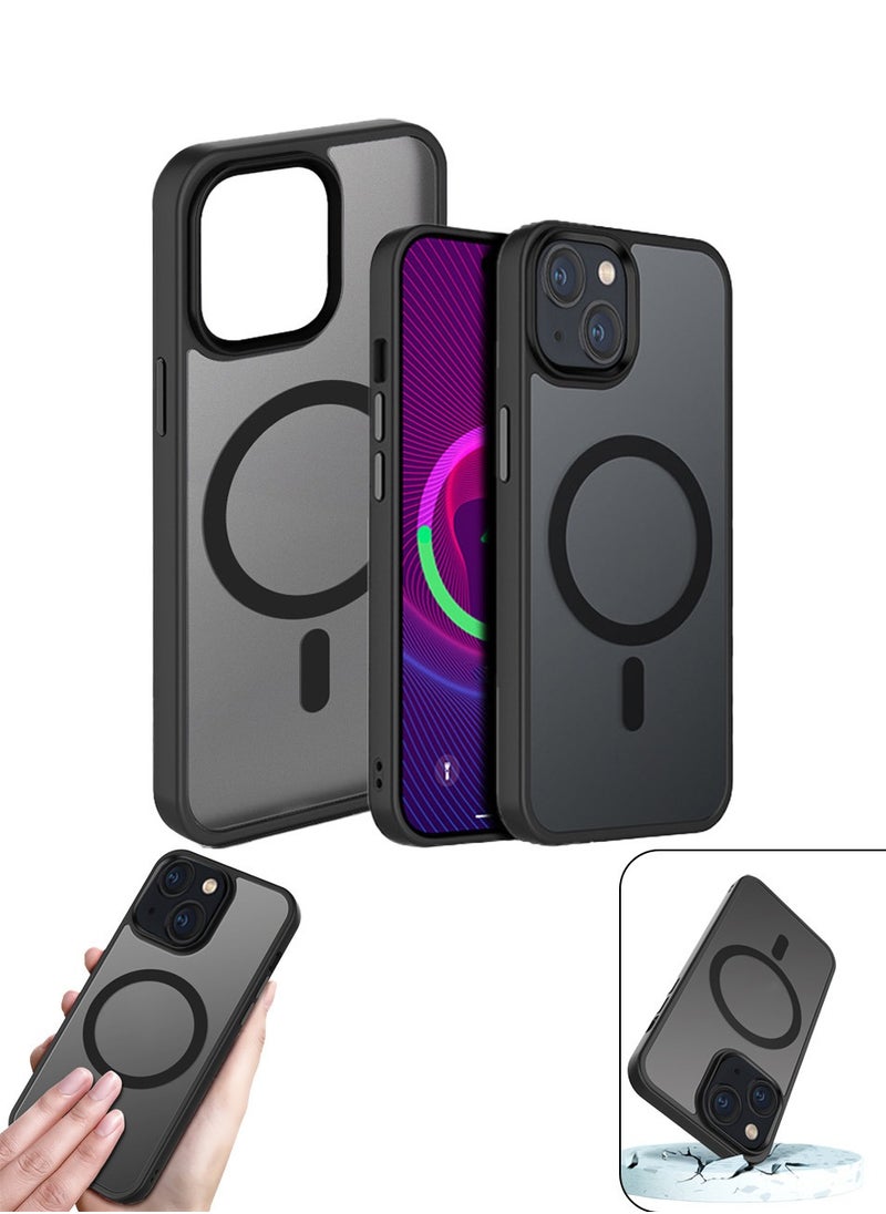 Generic iPhone 14 Magnetic Shockproof Case Durable Full-Coverage Protective Shell  - Image 1