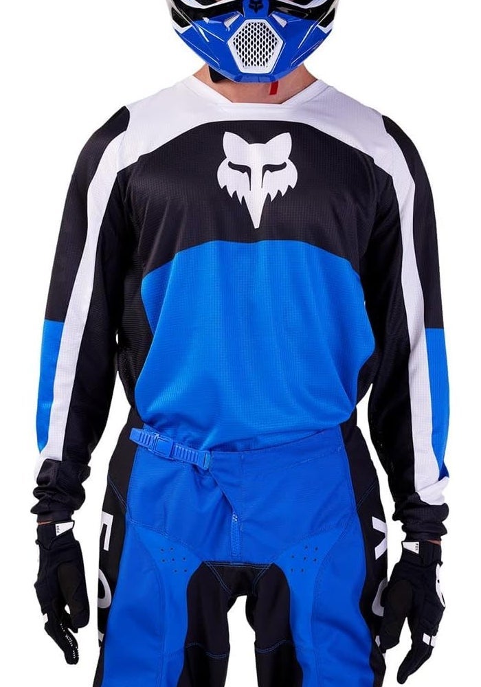 Fox Racing 180 Nitro Motocross Jersey, Blue, Medium - Image 1