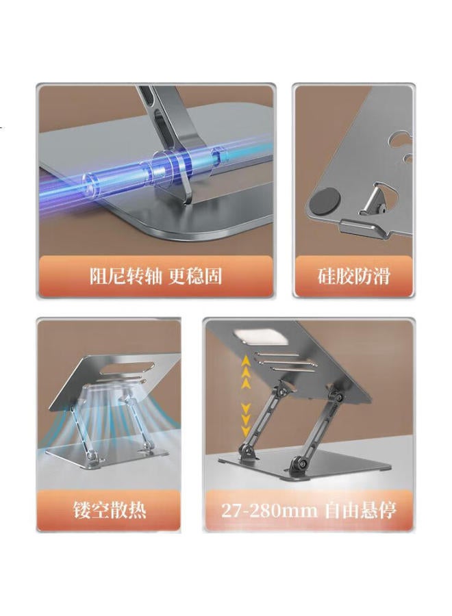 Atscore Laptop Stand, Computer Stand, Laptop Cooling Pad, Laptop Riser Stand, Foldable Thickened Widened Upgraded Version 280Mm, Suitable For Huawei, Lenovo T14P, Apple - Image 3