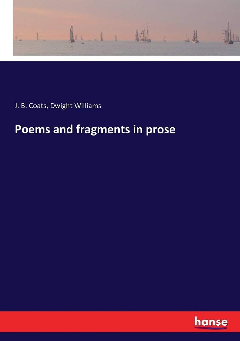 Poems and fragments in prose - Image 1