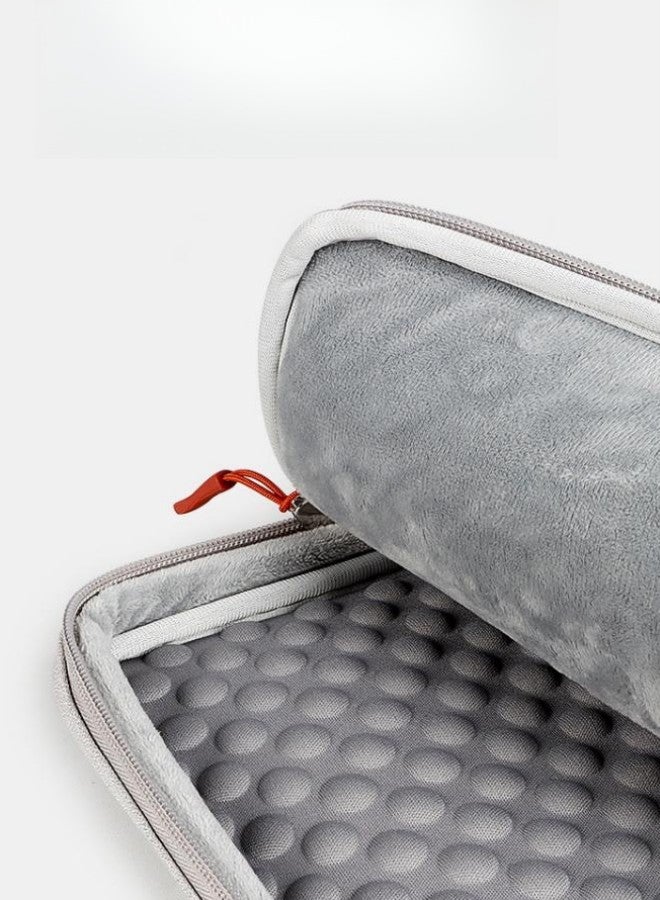 WAOKN Laptop Tablet Sleeve Case Slim Travel Men Women Handle Bag,Men's and Women's Apple Macbook Huawei Pro Laptop Bag Briefcase Office Bag Handbag Tote Bags Carry Bags 14.1-15.4 inch universal  - Image 5