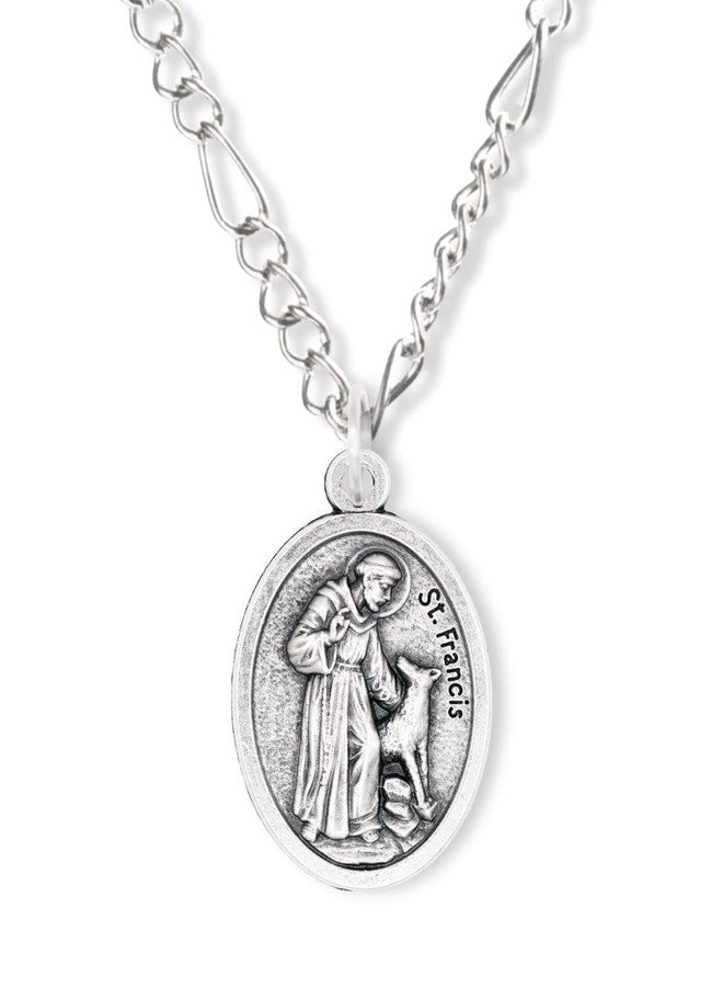 VENERARE St Francis Protect and Bless My Pet Dog Cat Medal 1 Inch - Image 2