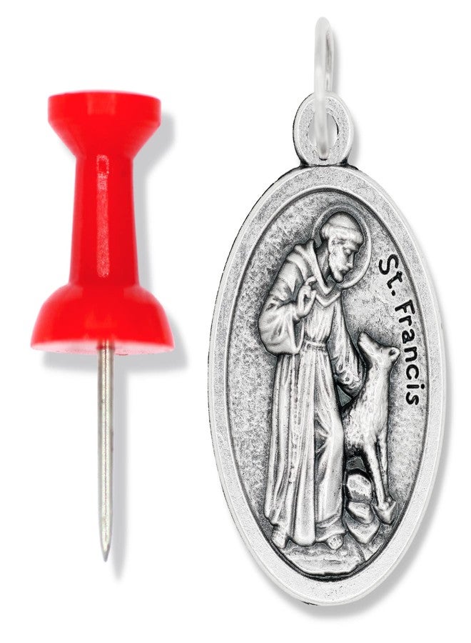 VENERARE St Francis Protect and Bless My Pet Dog Cat Medal 1 Inch - Image 4