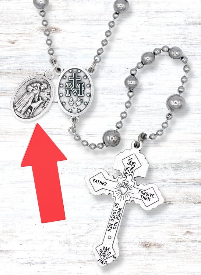VENERARE St Francis Protect and Bless My Pet Dog Cat Medal 1 Inch - Image 5