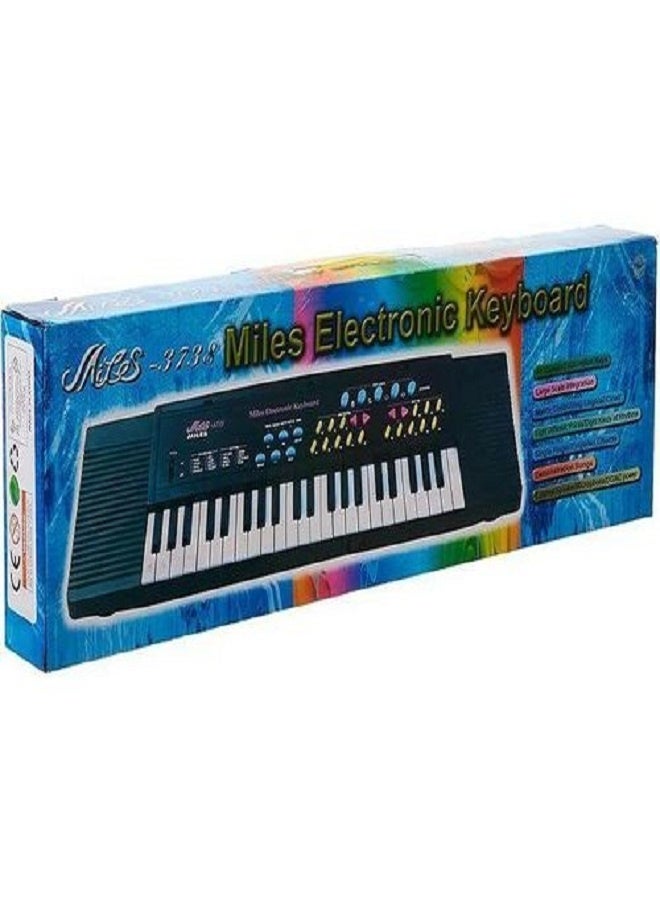 Kids 44 Keys Electronic Piano Keyboard with Microphone – Musical Toy with Lights & Recording Function-Educational Toy - Image 1
