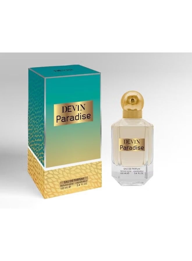 DEVIN Paradise by Devin for women - Eau de Parfum - 100 ml