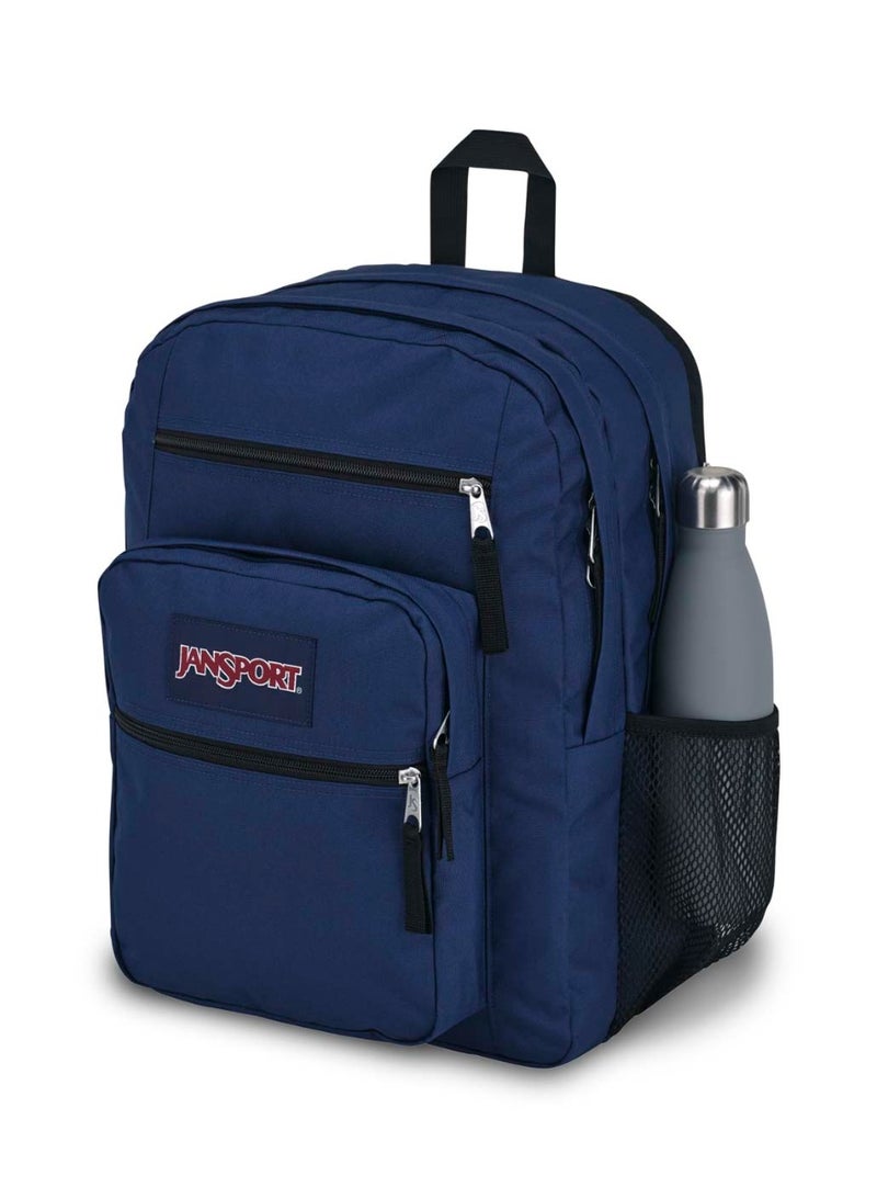 JanSport Unisex Fashion Backpack Big Student Navy - Image 3