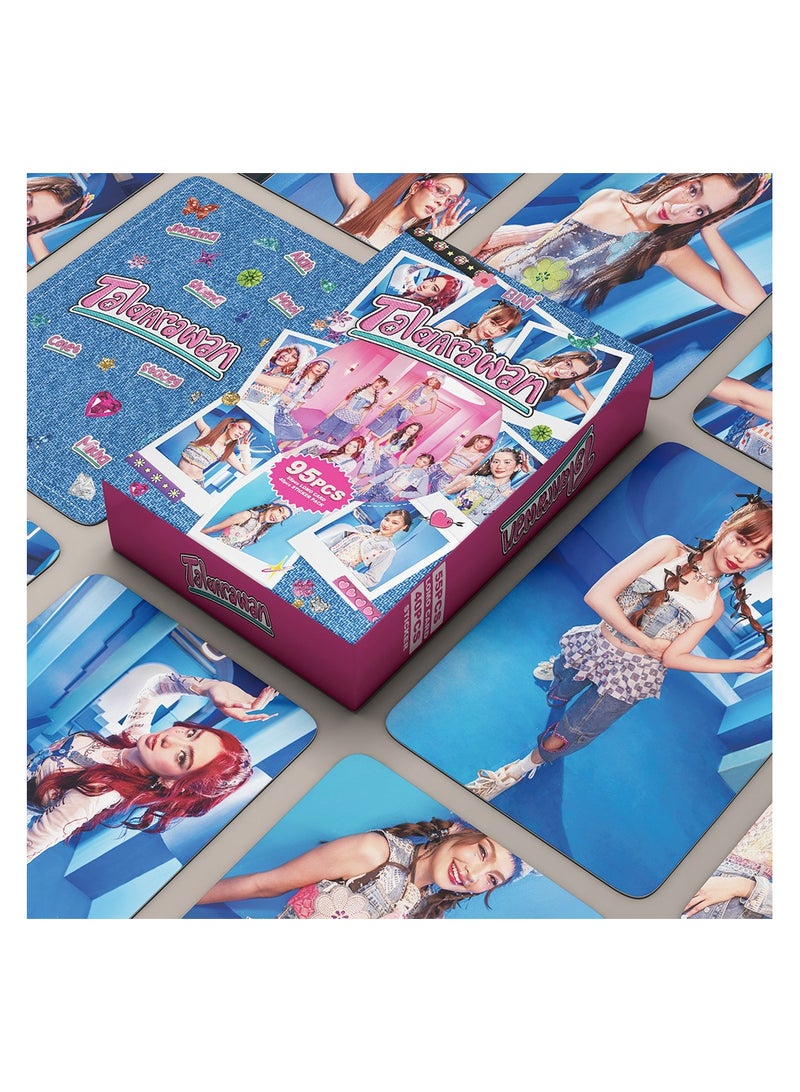 NIBEMINENT 95 Pcs BINI Talarawan Lomo Cards Card For Fans Collection Gifts - Image 3