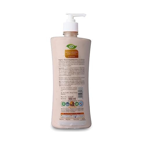 Meghdoot Honey Almond and Moisturizing Body Lotion Combo Ayurvedic Hydrating Lotion for Soft and Glowing Skin 500ml Each Pack of 2 - Image 4