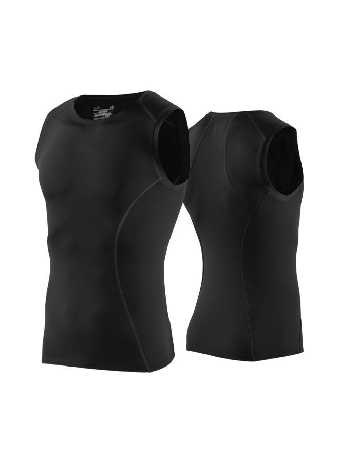 NIBEMINENT Sleeveless Compression Running Tee Undershirt L - Image 3