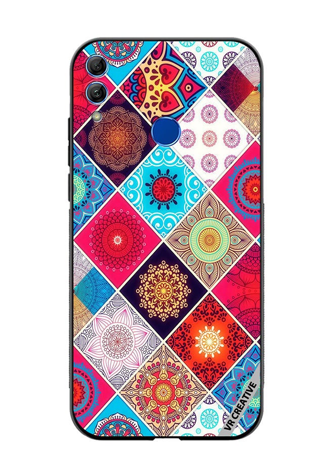 Protective Case Cover For Honor 10 Lite Multicolur Design Multicolour