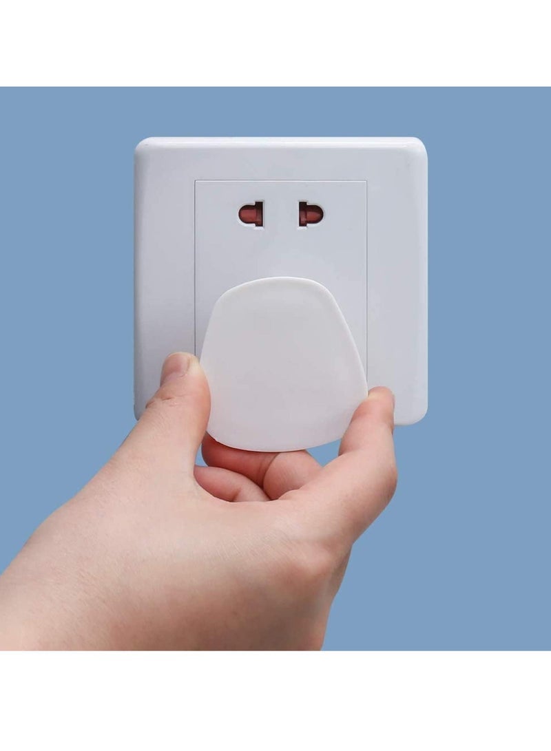 Captaintech 12pcs per Pack Baby Proofing Plug Covers, White Outlet Covers Safety Covers, Electrical Protectors for your Child and Babies at Home - Image 2