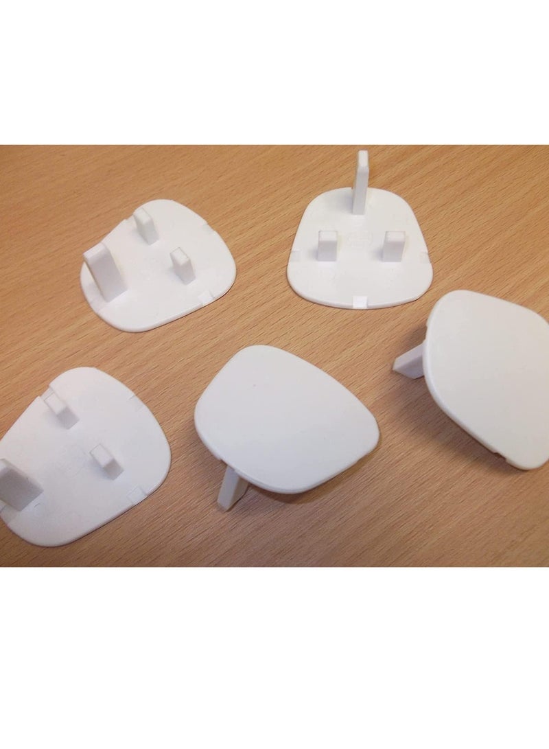 Captaintech 12pcs per Pack Baby Proofing Plug Covers, White Outlet Covers Safety Covers, Electrical Protectors for your Child and Babies at Home - Image 5