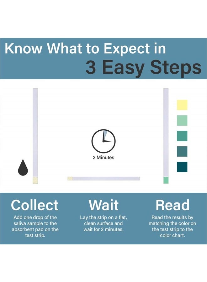 Prime Screen شريط اختبار الكحول في اللعاب، اختبار منزلي عالي الدقة، النتيجة في 2 دقيقة - 25 اختبار - Image 4