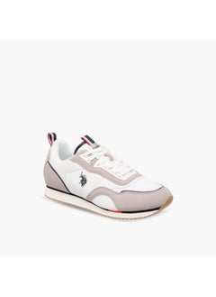 U.S. Polo Assn. Men's Logo Detail Sneakers with Lace-Up Closure  - Image 2
