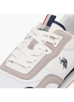 U.S. Polo Assn. Men's Logo Detail Sneakers with Lace-Up Closure  - Image 4