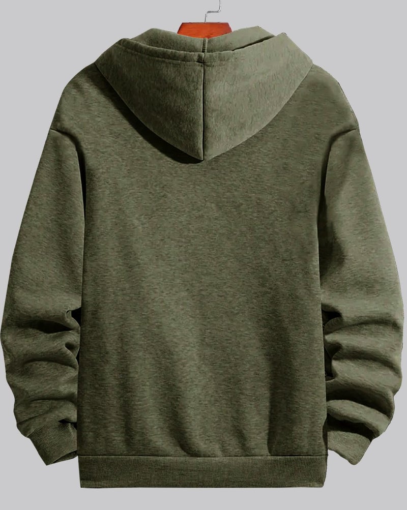 Noble Monk Men's Baggy Fit Sweatshirts Hoodie | Drop Shoulder Oversized Hooded Sweatshirt | Long Sleeve Sweatshirts Hoodie for Men - Image 2