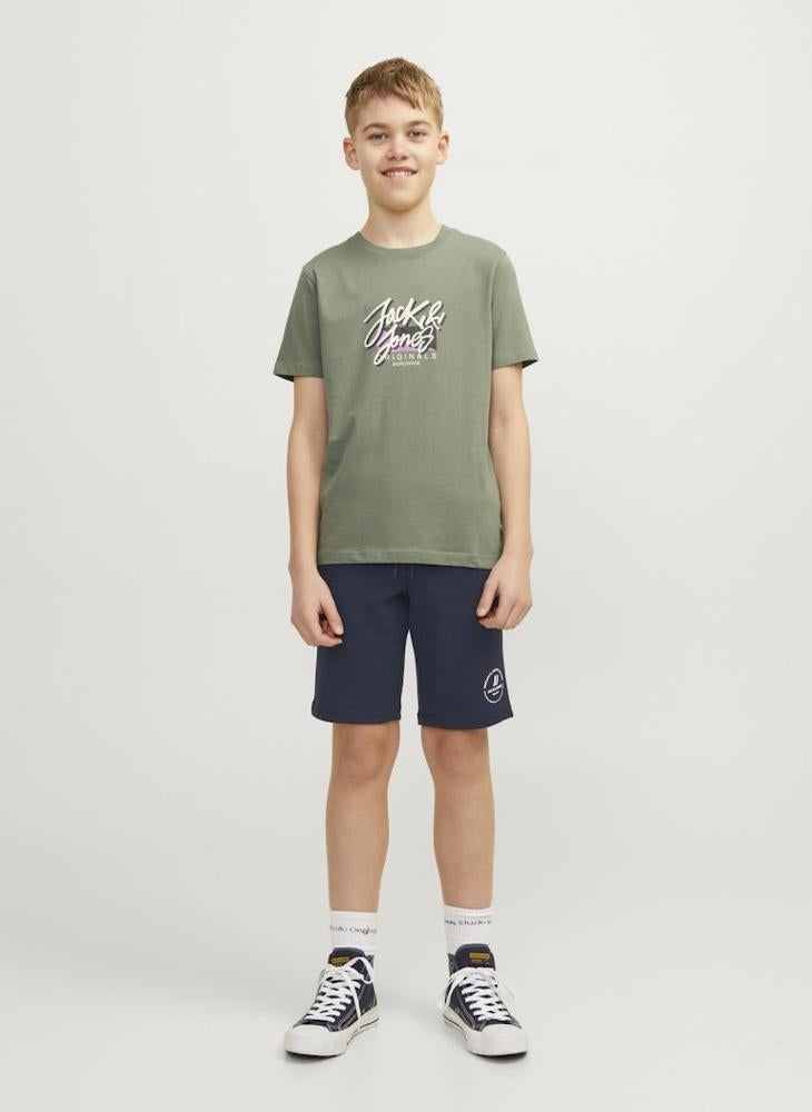 Jack & Jones Junior - Kids Logo Sweat Shorts - Image 1