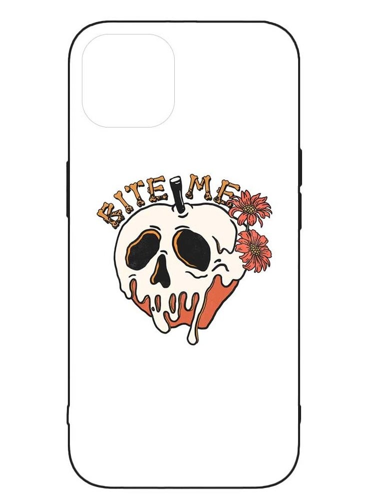 Service Zone Protective Printed Mobile Back Cover Pumkin Bite Me For iPhone 11 Pro Max 