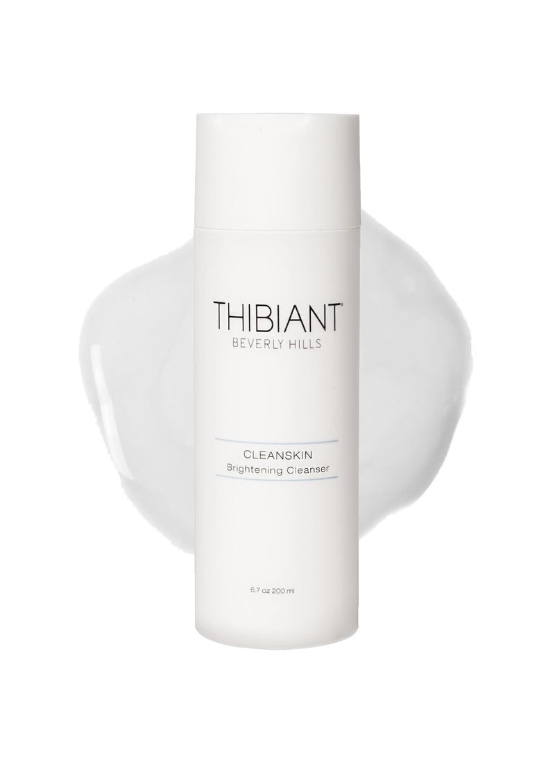 Thibiant Beverly Hills - CleanSkin Brightening Gel Cleanser with Hyaluronic Acid Face Wash for Women Moisturizer and Exfoliating Face Wash Removes Dirt Oil and Makeup Paraben Free 67 Oz - Image 1