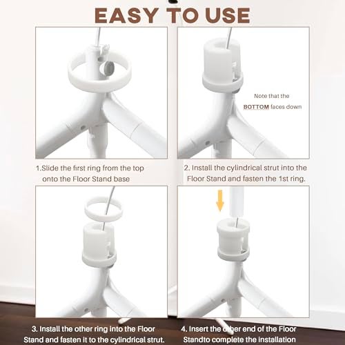 Terixe Repair Kit for Monitor Floor Stand, Easily Repair Broken Floor Stand - Extend Service Life, Compatible with Nanit Monitor Floor Stand - Image 4