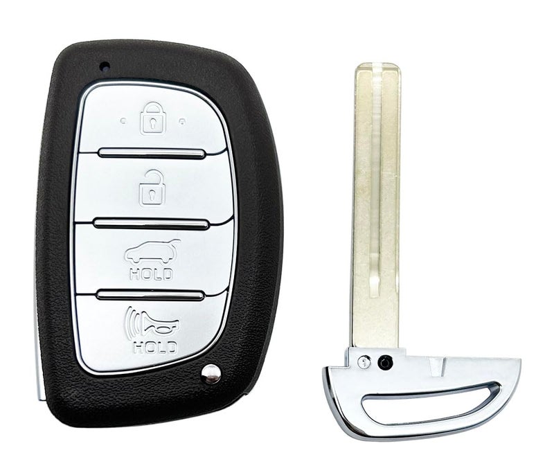 AYGUCEKE Replacement Key Fob Cover Case fit for Hyundai Sonata Tucson Elantra Smart Remote Key Fob Shell - Image 5