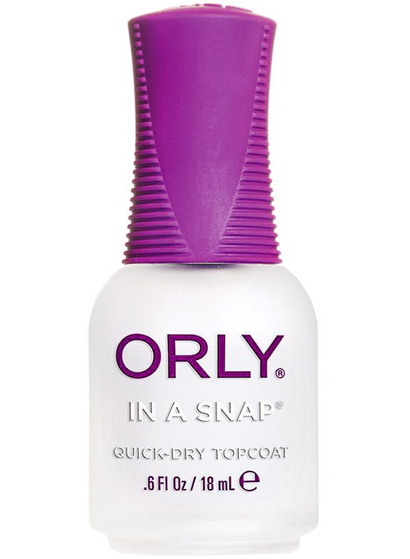 Orly In A Snap Quick Dry Topcoat 18 ml - Image 2