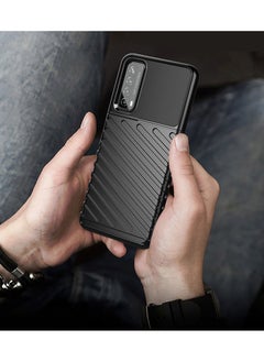 Muyixin جراب سيليكون سميك مناسب لهاتف Huawei y7a / P smart 2021 المحمول  - Image 2