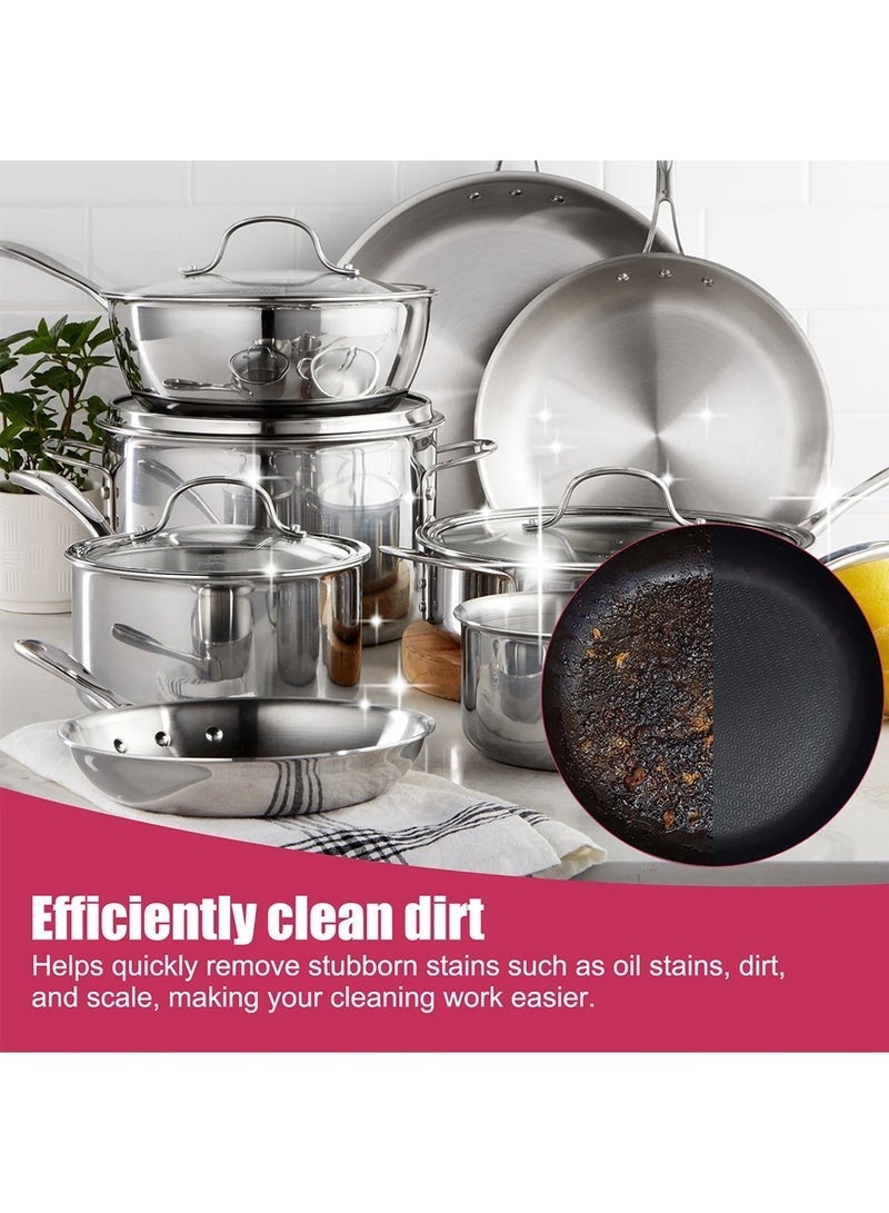 Jakehoe كريم تنظيف متعدد الاستخدامات للمطابخ، كريم تنظيف أبخرة زيت المطبخ، له تأثيرات متعددة في تنظيف بقع الزيت. - Image 5