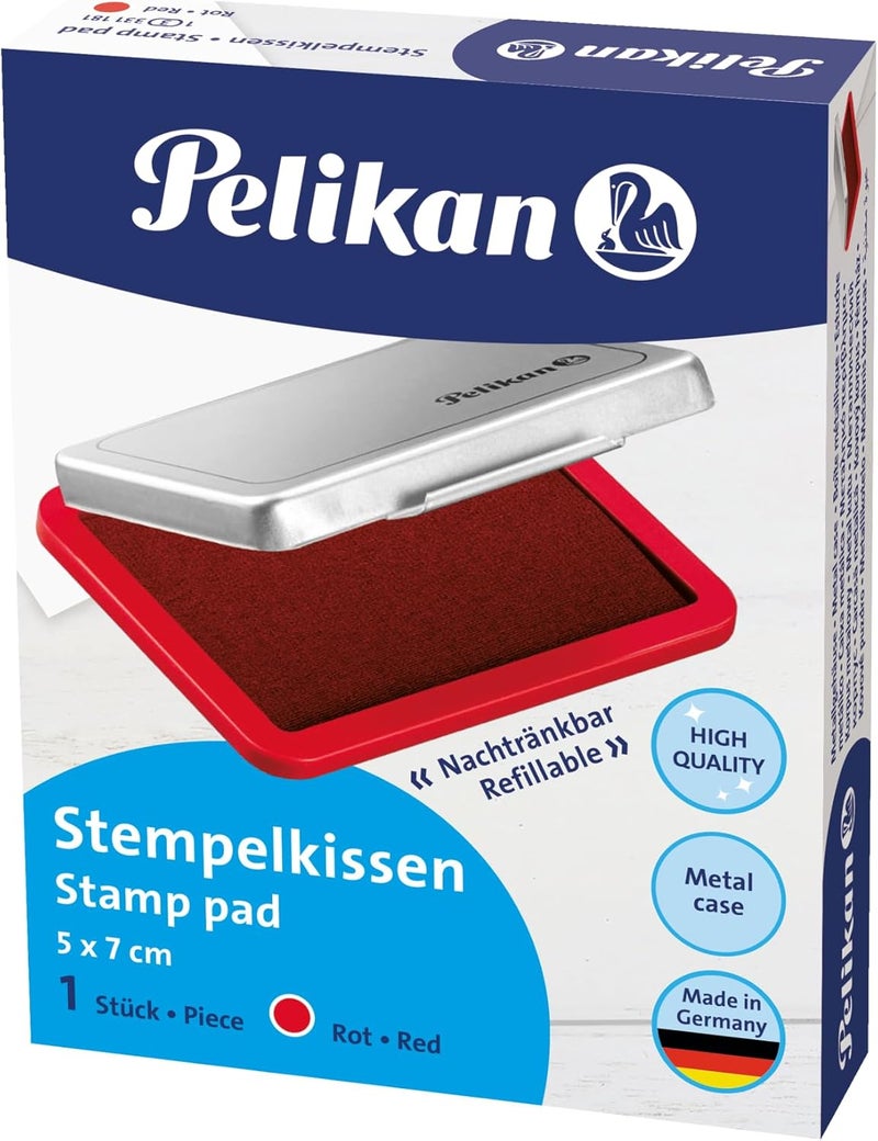Pelikan Ink Pad 3 Red 5 x 7 cm - Image 3
