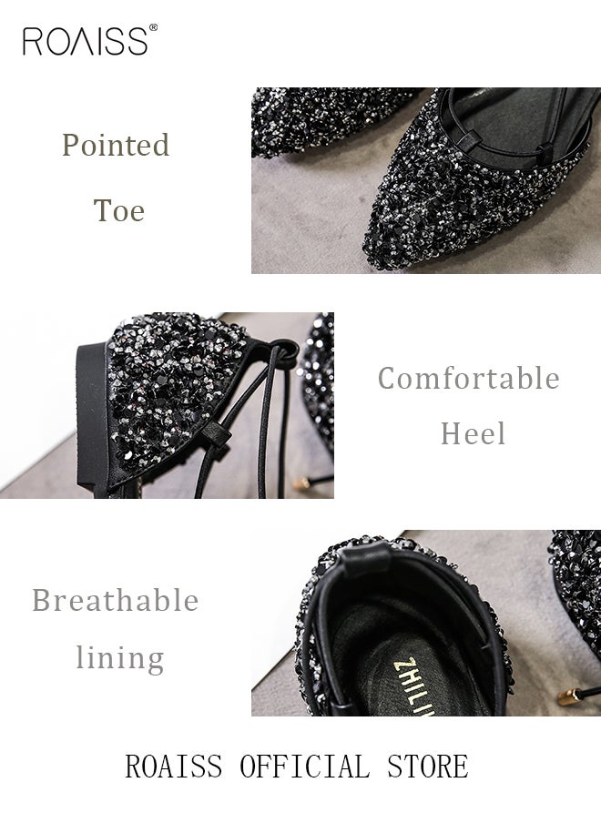 Stylish Rhinestone Cross Strap Sandals Pointed Toe Flat Single Shoes Versatile for Women Ideal for Parties Weddings and Everyday Wear - pzsku/ZD8E2160352BBF3FD05EBZ/45/_/1725698549/0110c7b8-38ff-4c0b-93d8-0081a80d6a5e