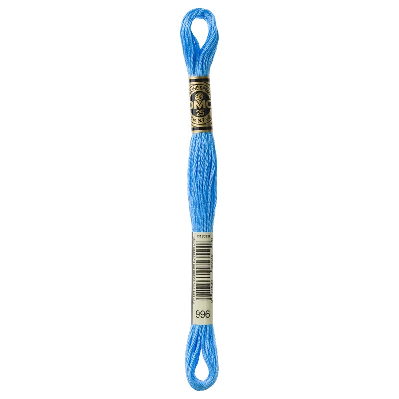 Dmc 6Strand Embroidery Cotton 87ydMedium Electric Blue