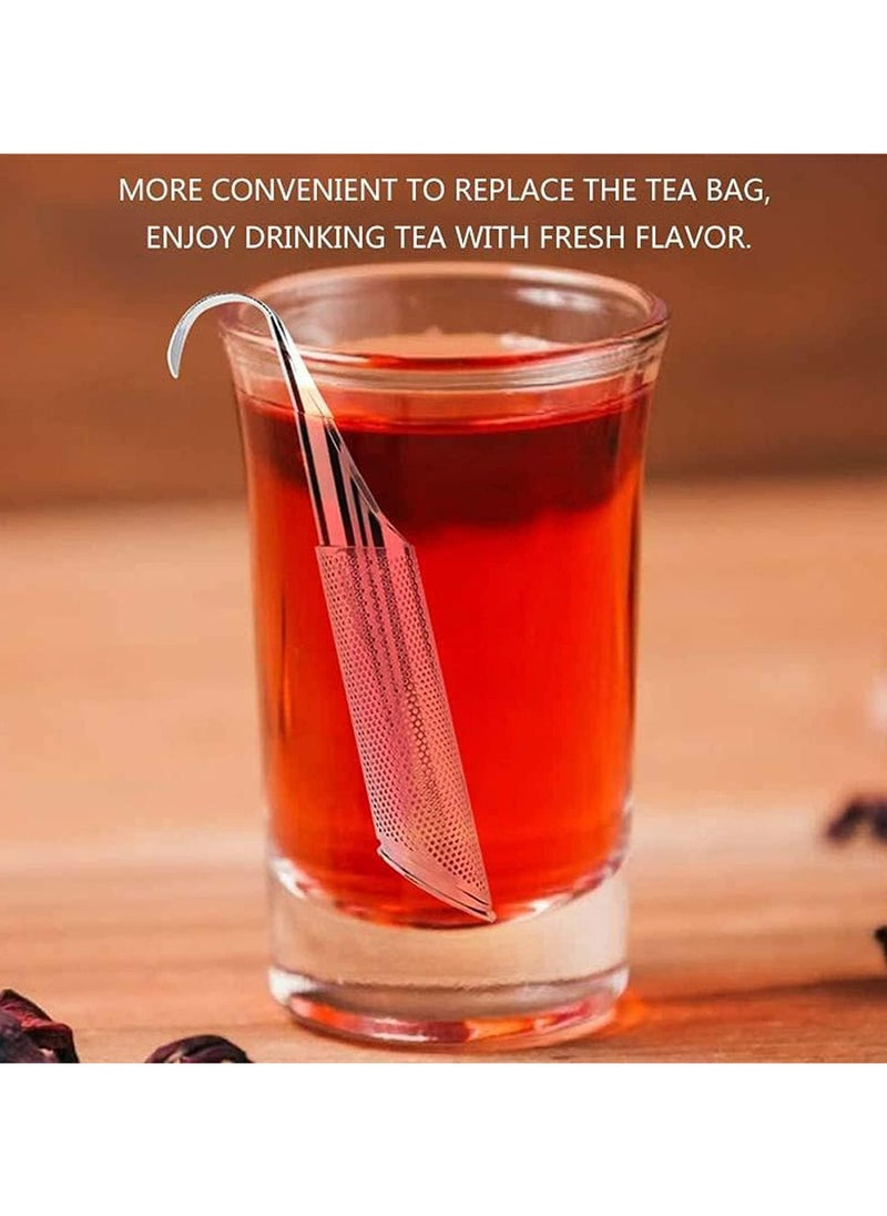 Oasisgalore Stainless Steel Tea Diffuser,  Long-handle Tea Filters for Tea, Coffee, Seasonings, Spices  - Image 5