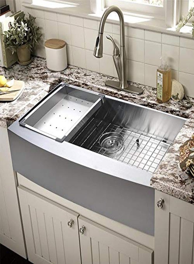 Starstar 18.875" Stainless Steel Colander For Kitchen Sink - Image 4