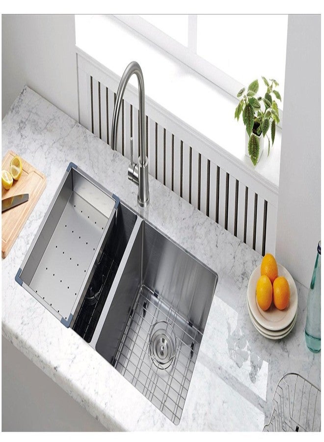 Starstar 18.875" Stainless Steel Colander For Kitchen Sink - Image 2