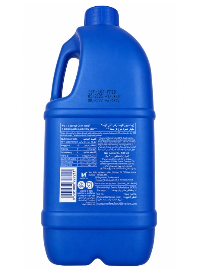 Parachute Coconut Oil Parachute Indian 900ML - Image 2