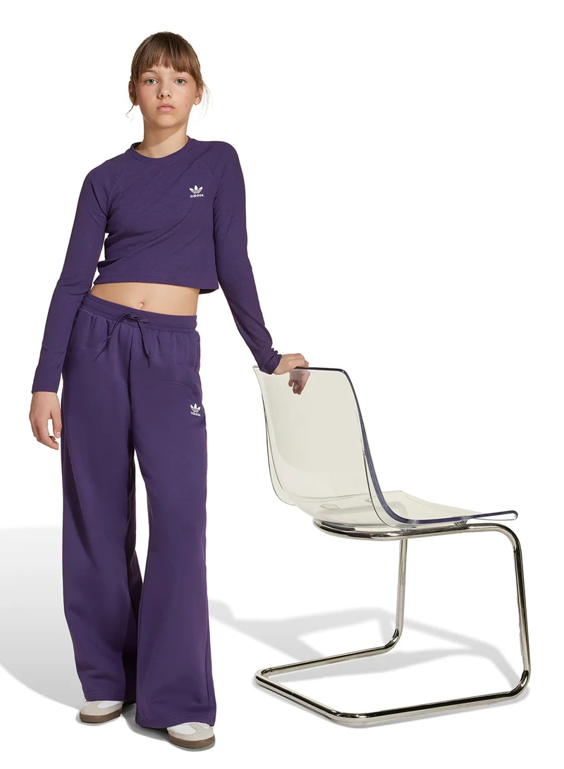 adidas Originals 3-Stripe Ruffle Sweatpants
