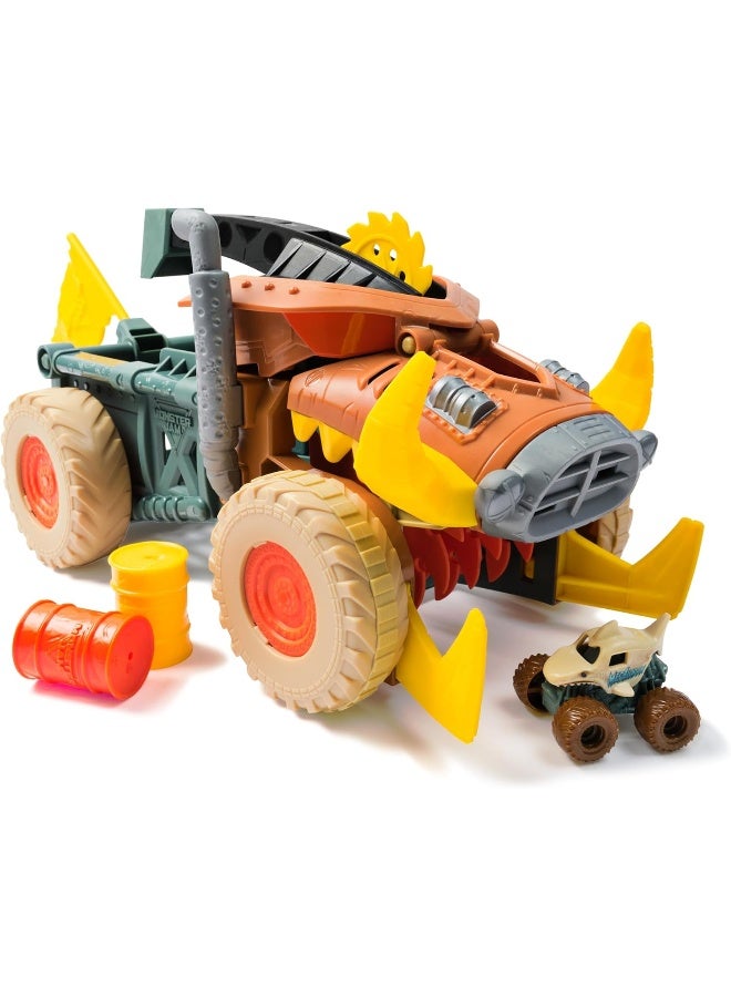 Monster Jam Mini Jam, Megalodon Mad Hog Chomper and Monster Truck - Image 1