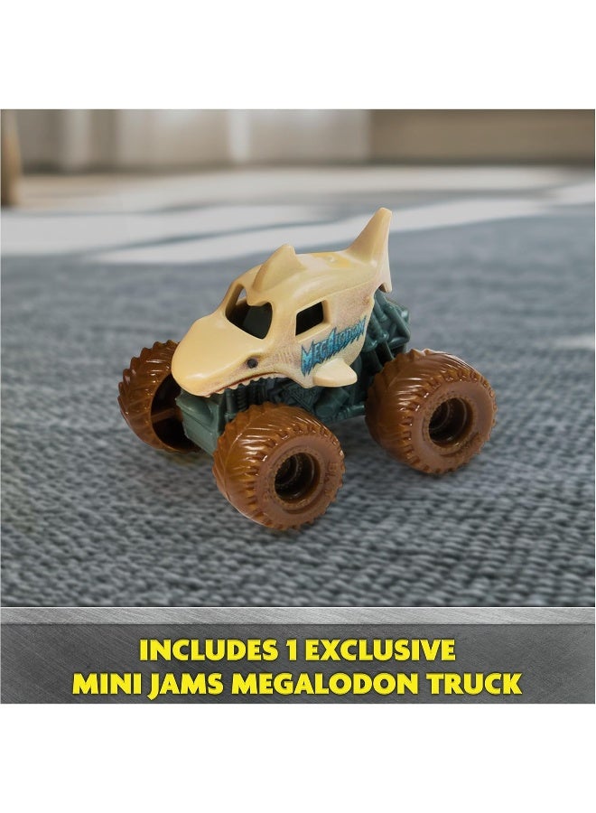 Monster Jam Mini Jam, Megalodon Mad Hog Chomper and Monster Truck - Image 5